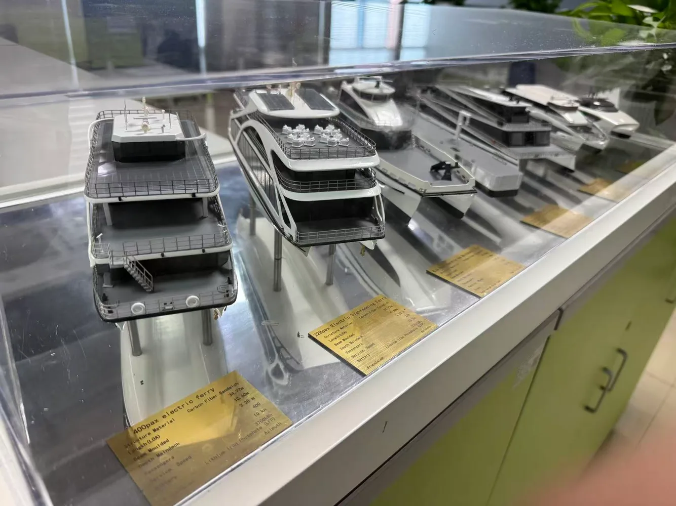 Electric vessel model