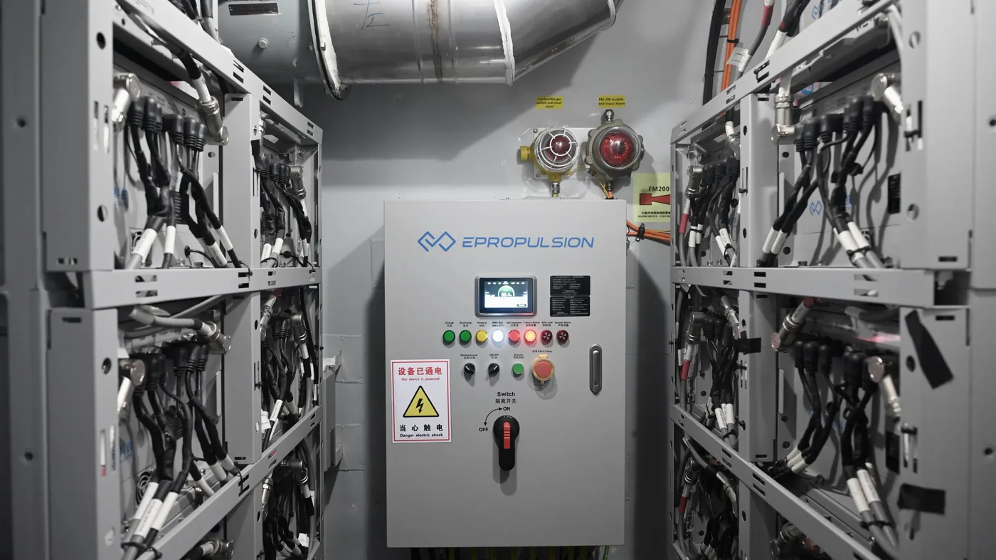Electric propulsion control system